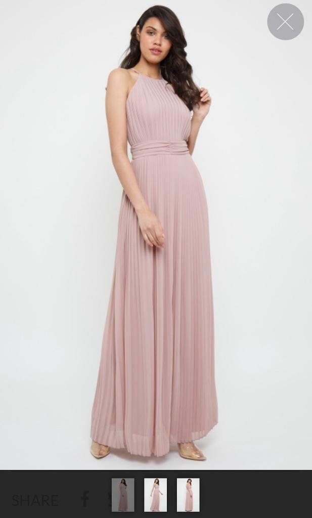 mink pink bridesmaid dresses